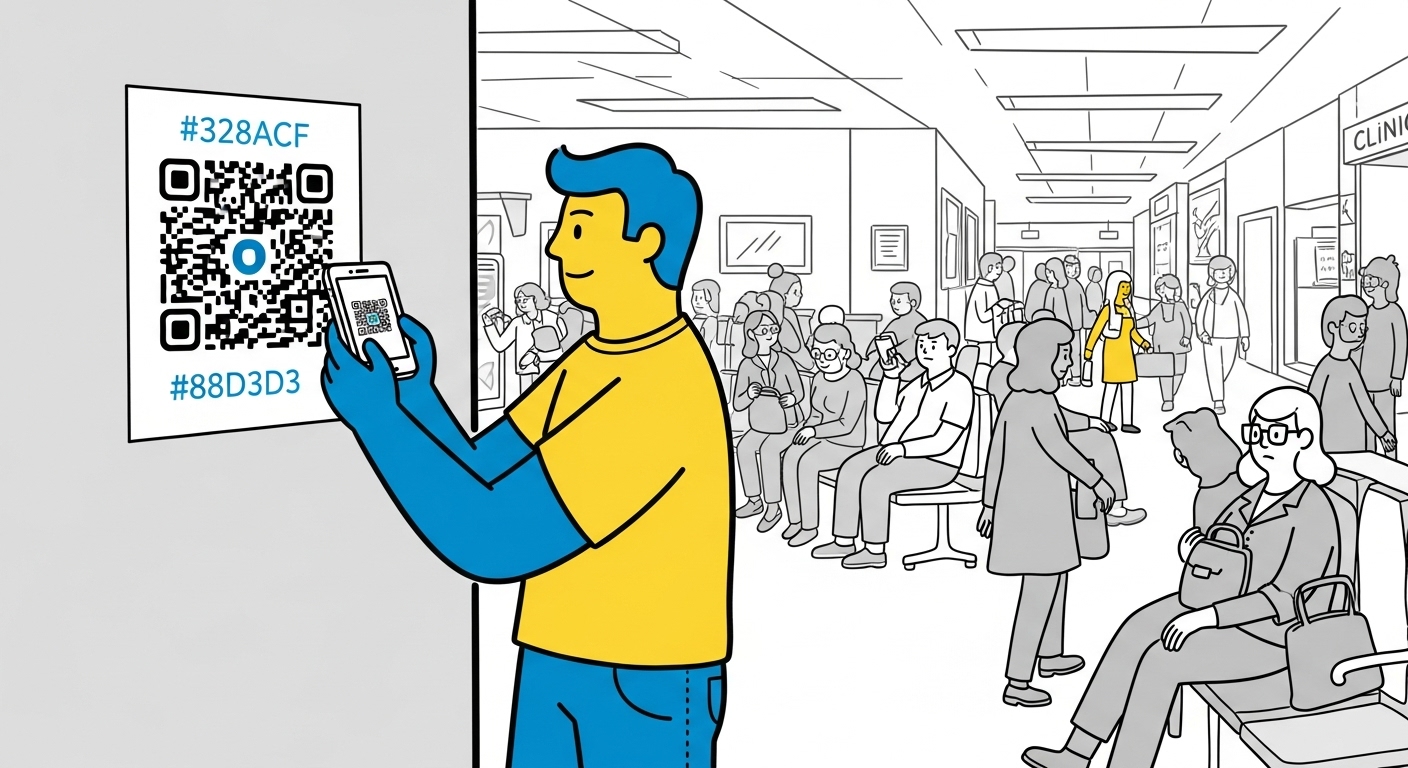 Staff Software Integrates Walk-Ins and Secures Future Visits with a Custom QR Digital Pass.